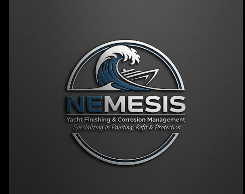 NEMESIS Yacht Finishing Logo